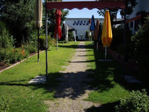 Ausstellungsfläche Firma Leetz im Urzustand