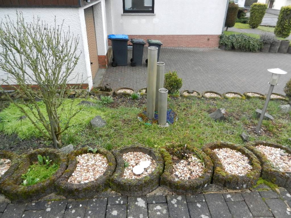 Hier soll der neue Eingangsbereich beginnen.